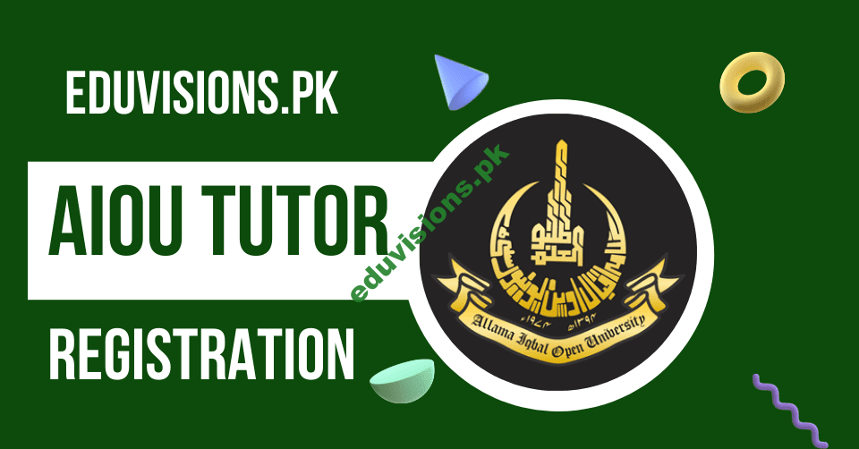 How Can I Become Tutor Of Aiou